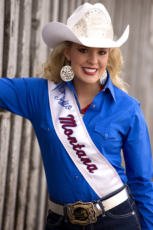 Lindsay Garpestad Miss Rodeo Montana Signature Montana